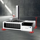 4pcs 6 Ton Machinery Movers Skate Dolly 360 Rotation Heavy Duty Roller   Handles