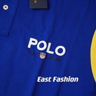 Polo Ralph Lauren Blue Yellow Black Long Sleeve Polo Shirt