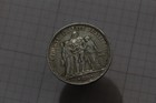               France 5 Francs 1878 K Silver Scarce B66  k7668