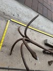 Antique Grapnel Boat Anchor Iron 5 Prong 10lb W  Chain Nautical Decor