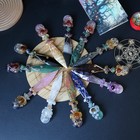 Handmade Crystal Crafts  Magic Wand Carvings 16 5cm