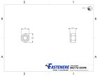 1 4-20 Nylon Lock Nut Stainless Steel 18-8 Elastic Insert Hex Nuts Qty 500
