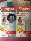 Playtex Disposable Feeding Drop  Ins And Free Bottle Holder  100 Liners 1 Bottle