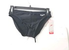 Speedo Men s Powerflex Eco Black Adult Men Solar Brief Swimwear Size 30