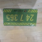 John Deere License Plate - 24   7   365 - Wincraft - Tractor License Plate