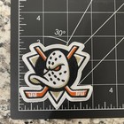 Anaheim Ducks Logo Hockey Patch Embroidered Iron sew On 2 85x3 Inch