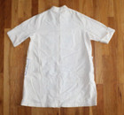 Vintage Handmade Mexican Embroidered Button Up Tunic Shirt Unisex S m