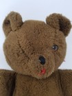 Eden Vintage Music Box Teddy Bear Wind Up Plush Stuffed Animal Works Missing Eye