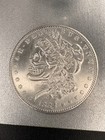 Skull Morgan Dollar Style Coin 1885 Gothic Hobo Art Fantasy Collectible 