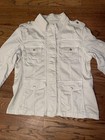Kensie Jeans Military Style Jacket Women   s Size Xl Khaki Euc Casual Militarycore