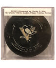 Sidney Crosby 248th Career Goal Game Used Puck Pittsburgh Penguins  please Read 