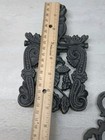 Lot Of 3 Vintage Cast Iron Hot Plate Trivets Kitchen Wall Decor 
