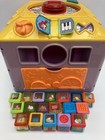 Vintage Fisher Price Incrediblock Activity Center Cube With 18 Peek A Blocks