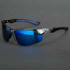 New Men Polarized Sunglasses Sport Wrap Around Hd Mirror Driving Eyewear Glasses