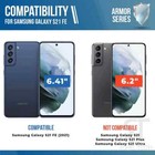 For Samsung Galaxy S21 Fe 5g Hard Hybrid Magnetic Kickstand Case Military Cover