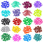 100pcs  10 Colors  Cat Nail Caps  Cat Claw Caps Cat Nail Covers With Adhesive Gl