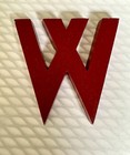 Vintage Red Metal Radio Station Letters Wdol Athens Georgia