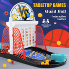 Tabletop Basketball 2 Player Arcade Game indoor Fun Bouncing Pinball For Kids   