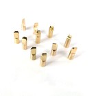 Leather Craft Brass Creasing Edging Heads Edge Iron Creaser Crimper Tools Diy