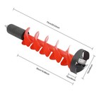 Ice Drill Auger Fishing Drill Nylon Sturdy Aluminum Alloy 6 Inch Portable