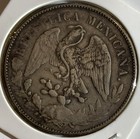         1898 Mo Am Mexico Peso Silver Coin    xf-au   