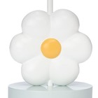 Lambs   Ivy Sweet Daisy White Floral Nursery child Lamp With 