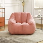 Giant Bean Bag Chair 37 4 x33 9 x32 3  With Memory Foam Filler