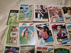 Huge Lot  2500  Vintage 1970 s 80s Baseball   Football Cards Commons Collection 