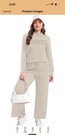 Wiholl Two Piece Sets For Women Fall Travel Vacation Outfits Long Sleeve Large