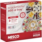 Nesco Snackmaster Add-a-trays For 60   70 Series Dehydrators  2 Count  Lt-2sg