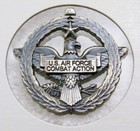 U s  Airforce Combat Action Eagle Medal - 38 9mm   18 08 Grams