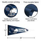Tennessee Titans Nfl Helmet Pennant