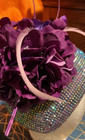 Purple Lilac Fascinator Kentucky Derby Church Hat