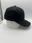 Flexfit Black Fitted Baseball Cap L xl Solid Stretch 6-panel Twill