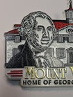 Mount Vernon Travel Souvenir Fridge Magnet Virginia Home Of George Washington