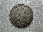 1850 Gopf Mexico Cap   Rays Silver 8 Reales Better Date Free Shipping