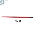 Hay Bale Spear 49  For Skid Steer Tractor Loaders 4500 Lbs Capacity Spike Fork