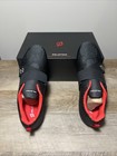Peloton Unisex Size 9 5m  11w Cycling Shoes Black Red Cleat Altos Sneakers New