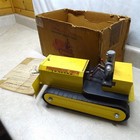 Vintage Saunders Tool   Die Marvelous Mike Electromatic Tractor Dozer   Box