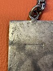 Vintage Sterling Silver 925 Aztec Calendar Keychain Sun Stone Mexico Fob