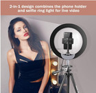Ubeesize 10 2  Selfie Ring Light With 50  Tripod Stand   Flexible Phone Holder