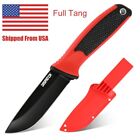 8 Inch Full Tang Fixed Blade Knife Tactical Hunting Knives With Sheath Edc Knive