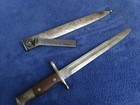 Original Vintage Us M1892 Krag Rifle Bayonet And Early Scabbard