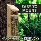 Wooden Tree Frog House  Deluxe Outdoor Frog Habitat  Handmade In The Usa