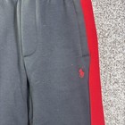 Polo Ralph Lauren Sweatpants Kids 8 Black Red Polo 67 Colorblock Track Joggers