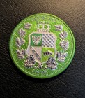 Silver 2019 Germania The Allegories Columbia   Germania Green And Silver W coa