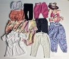 Baby Girl 0-3 3-6 6-9 Months Outfits Clothing Lot Of 30 Pieces Floral Summer