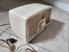 Vintage 1951 Jewel Model 956 Ivory Am Tube Radio Untested Parts Or Repair