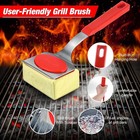 Grill Brush And Scraper  Bristle Free Steam Cleaning Safe For All Grill Types   