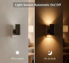 Led Night Lights Plug In Dusk To Dawn Sensor Dimmable 3000k Soft White 2 Pack Us